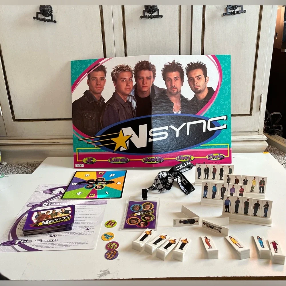 NSYNC backstage pass